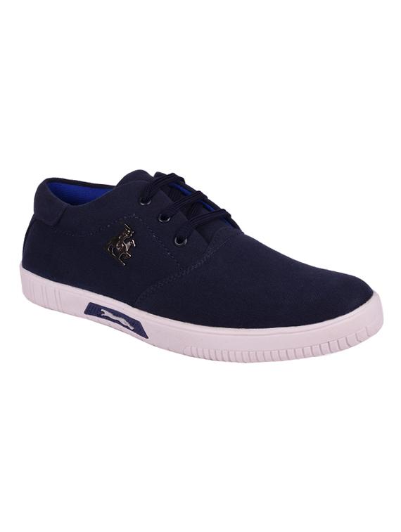 bb laa blue canvas lace up sneakers - 16561684 - Zoom Image - 1