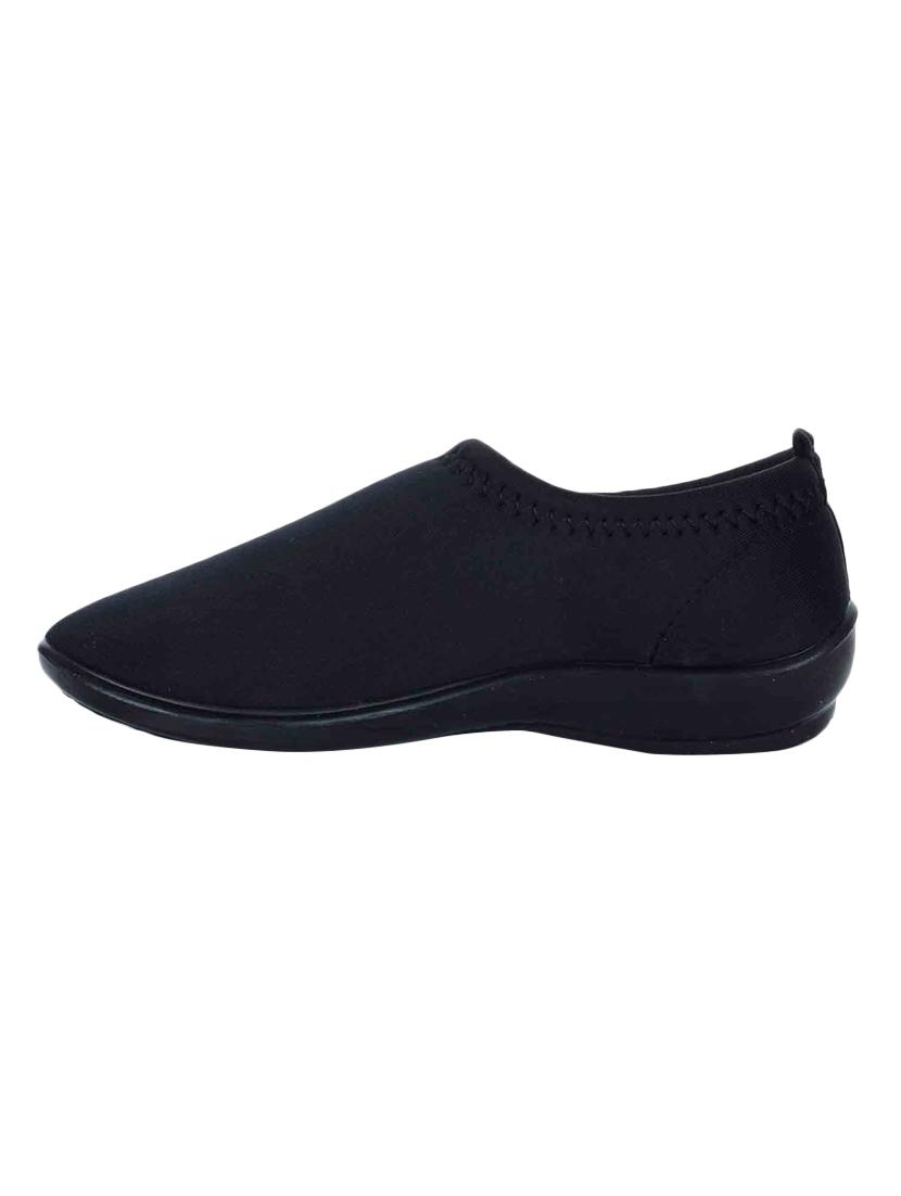 liberty black slip on casual shoes - 16561727 - Zoom Image - 2