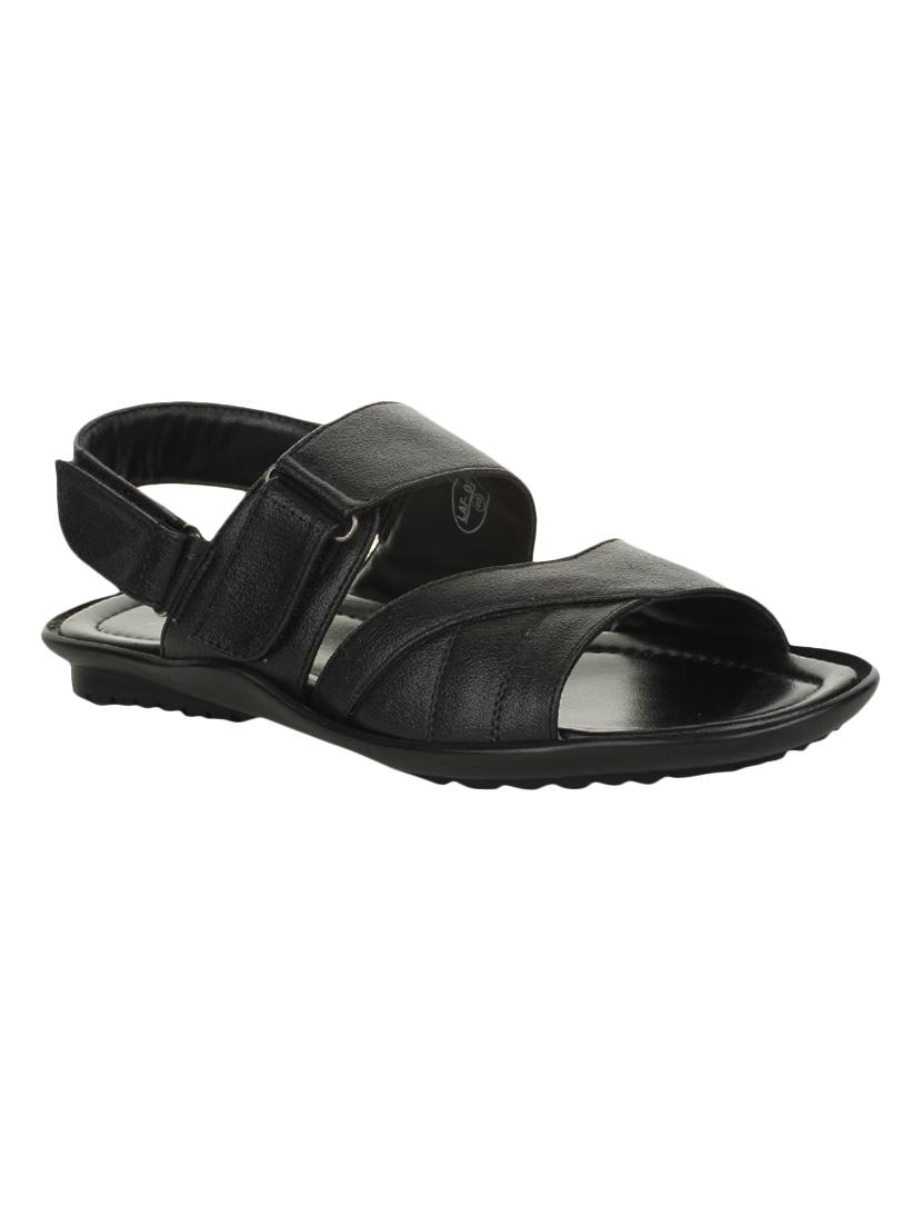 liberty black leather back strap sandals - 16561855 - Zoom Image - 1