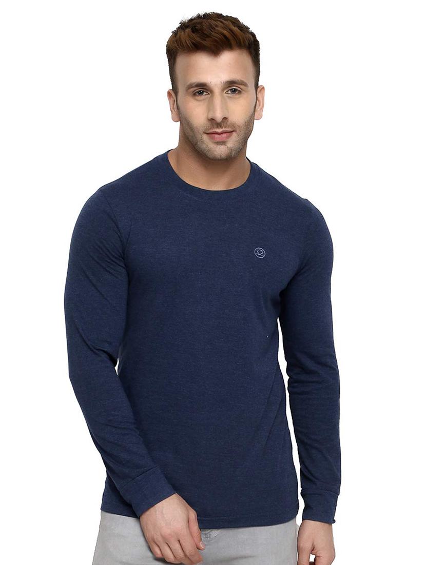 dark blue solid t-shirt - 16562934 - Zoom Image - 1