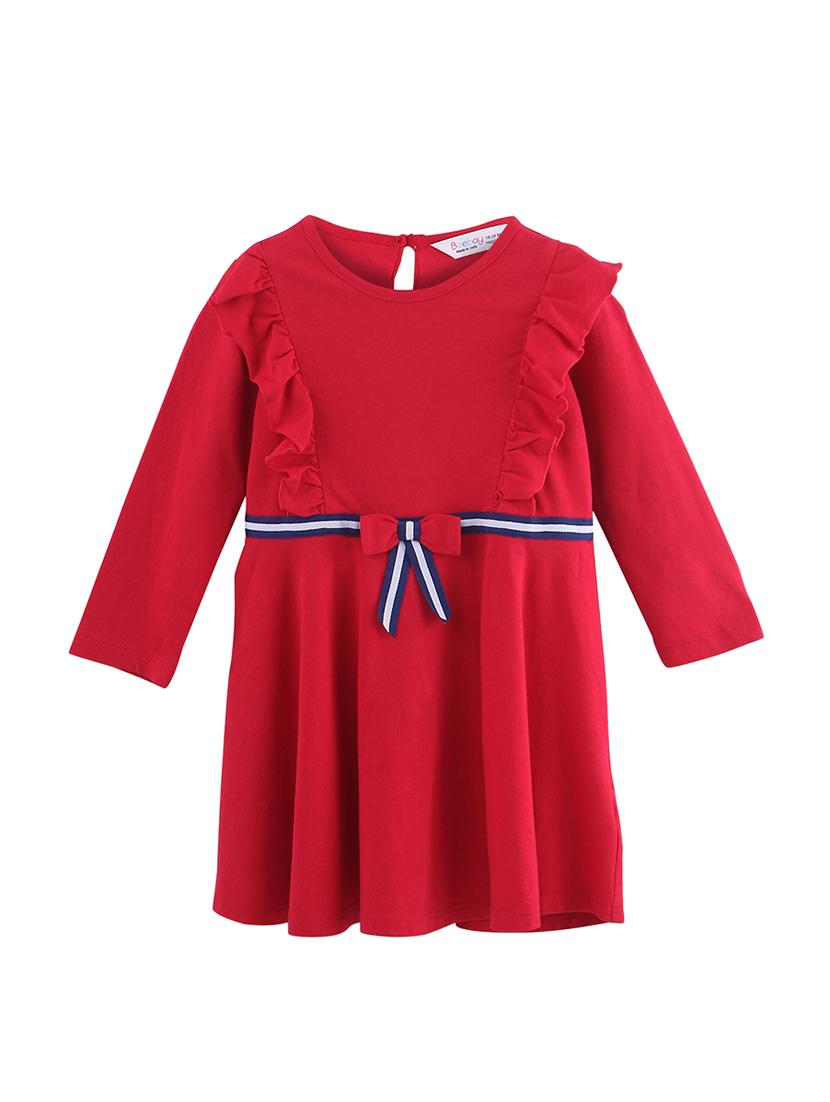 red cotton frock - 16563033 - Zoom Image - 1