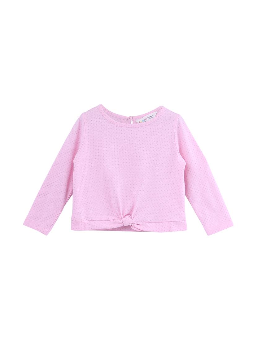 round neck knot detailed top - 16563059 - Zoom Image - 1