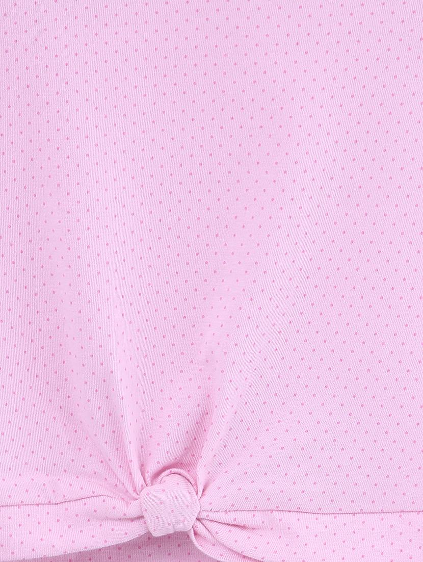 round neck knot detailed top - 16563059 - Zoom Image - 3