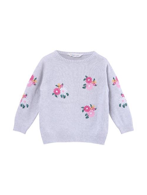 grey cotton regular sweater - 16563064 - Standard Image - 1