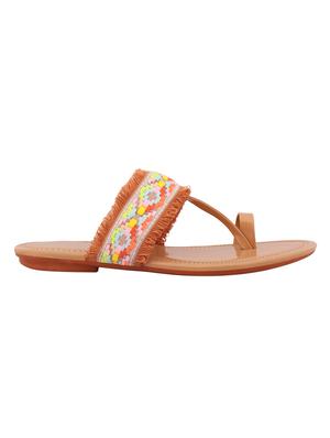 do bhai brown one toe sandals - 16563251 - Standard Image - 2