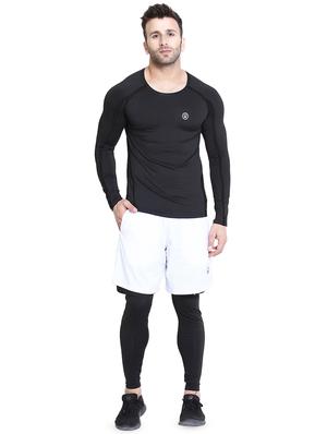 black solid raglan t-shirt - 16563867 - Standard Image - 4