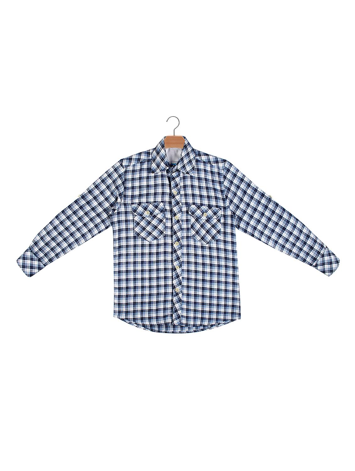 blue cotton shirt - 16564487 - Zoom Image - 1