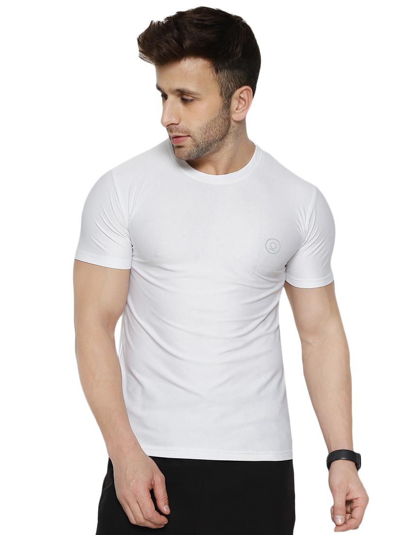white solid t-shirt - 16564685 - Zoom Image - 1