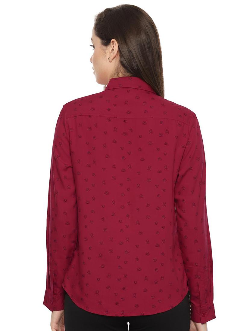 long sleeved graphic printed shirt - 16564907 - Zoom Image - 2