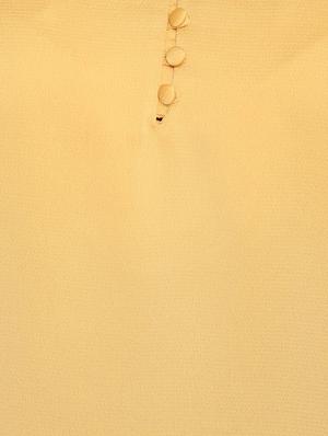 mandarin neck pleated top - 16564950 - Standard Image - 4