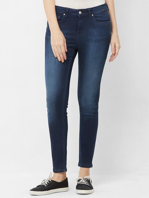 mid rise stone wash jeans - 16565343 - Very Small Image - 1