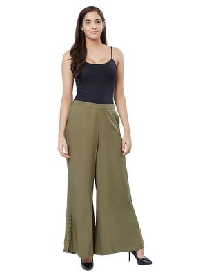mid rise flared palazzo - 16565353 - Standard Image - 4