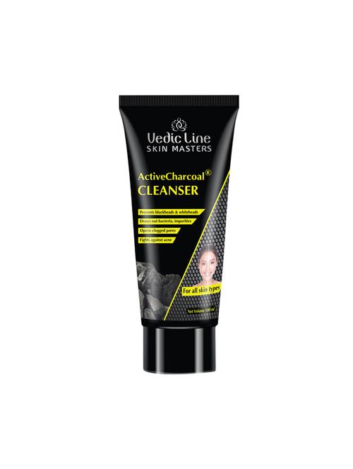 vedicline active charcoal cleanser - 16565891 - Standard Image - 1