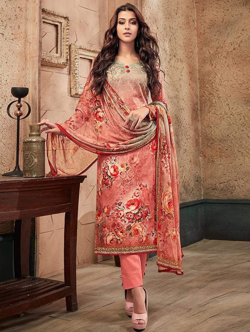 printed suits unstitched suit - 16565963 - Zoom Image - 1