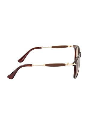 eyeland brown wayfarer uv protection sunglasses - 16566003 - Standard Image - 3