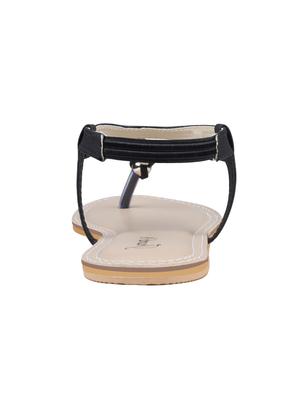 black back strap sandals - 16566287 - Standard Image - 3