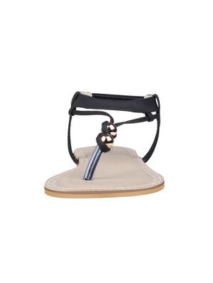 black back strap sandals - 16566287 - Standard Image - 4