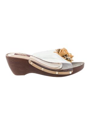 shuz touch brown slip on wedges - 16567084 - Standard Image - 2