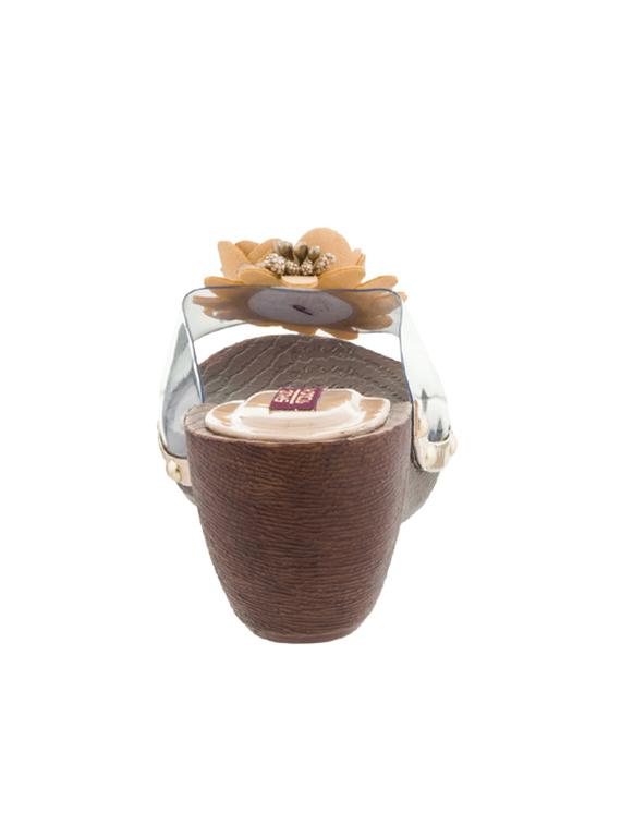 shuz touch brown slip on wedges - 16567084 - Zoom Image - 3