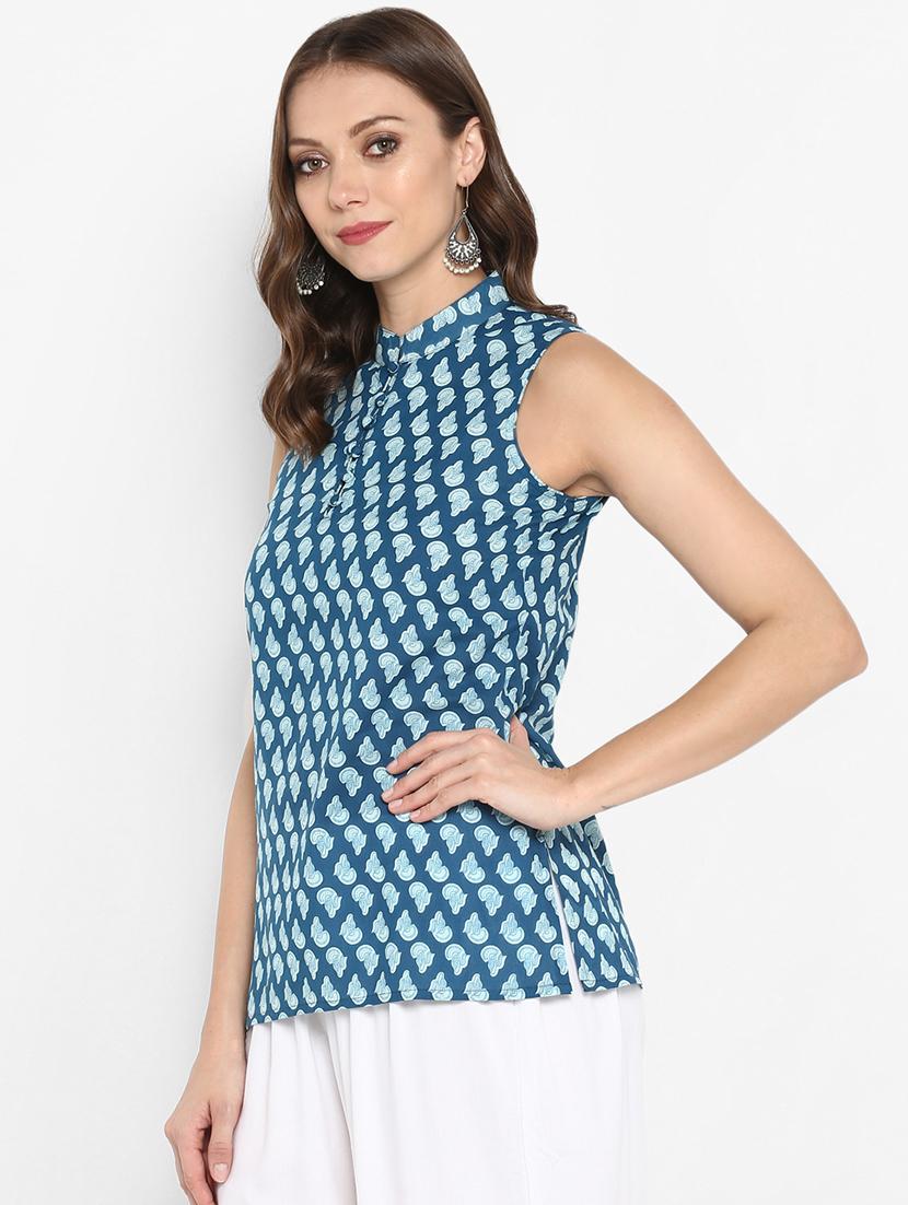 printed straight kurti - 16568688 - Zoom Image - 2