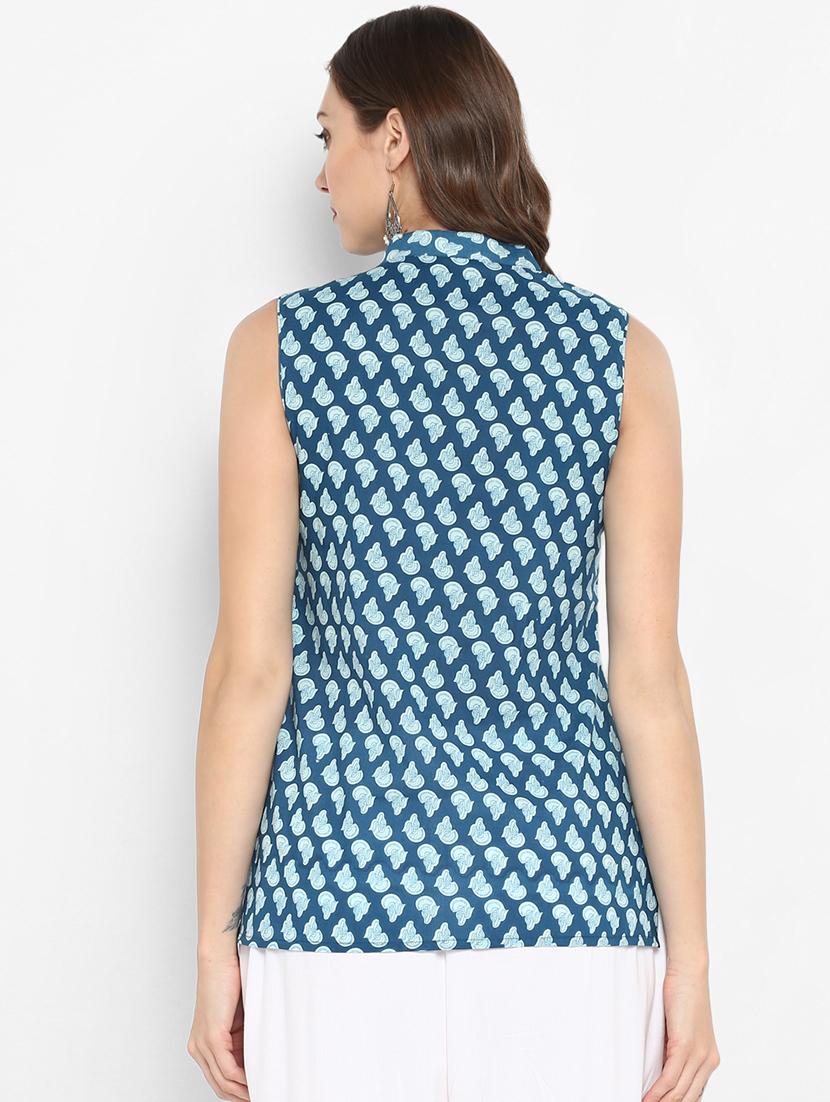 printed straight kurti - 16568688 - Zoom Image - 3