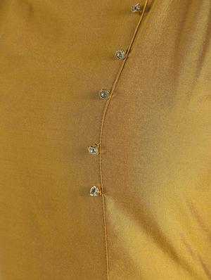 solid high-low silk kurta - 16568796 - Standard Image - 5
