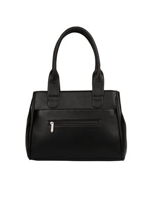 black leatherette (pu) regular handbag - 16569257 - Standard Image - 2