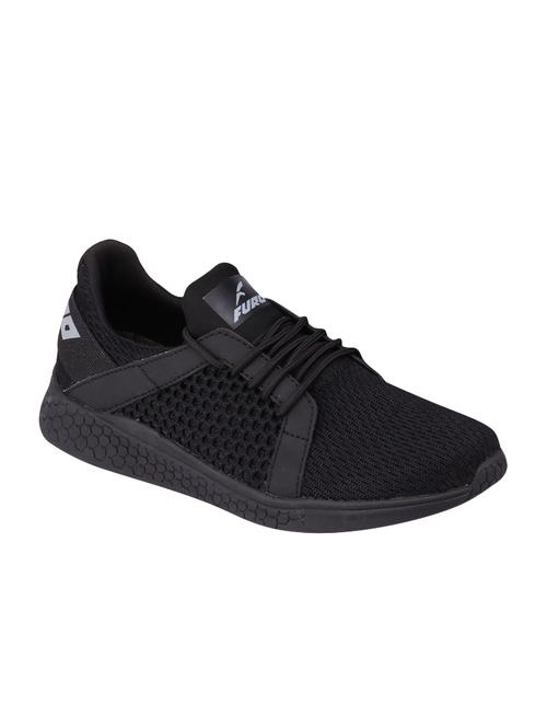 furo black mesh sport shoes - 16569868 - Standard Image - 1