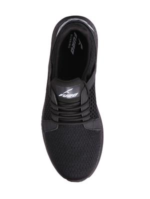 furo black mesh sport shoes - 16569868 - Standard Image - 4