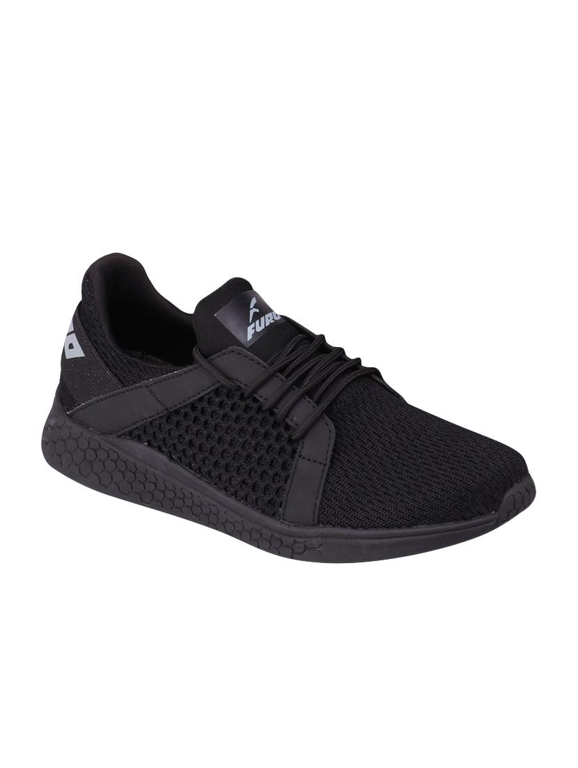 furo black mesh sport shoes - 16569868 - Zoom Image - 1