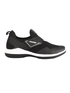 black mesh slipon sport shoes - 16569882 - Standard Image - 2