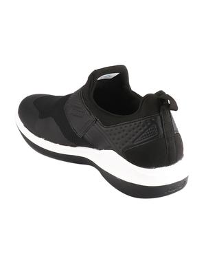 black mesh slipon sport shoes - 16569882 - Standard Image - 3