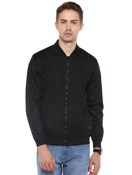 black camouflage print bomber jacket - 16570192 - Standard Image - 1