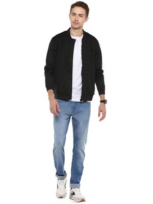 black camouflage print bomber jacket - 16570192 - Standard Image - 4