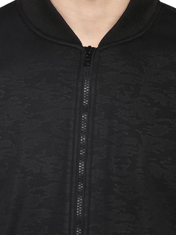 black camouflage print bomber jacket - 16570192 - Zoom Image - 5