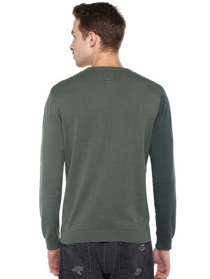 green color block pullover - 16570204 - Standard Image - 3