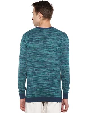 blue printed pullover - 16570209 - Standard Image - 3