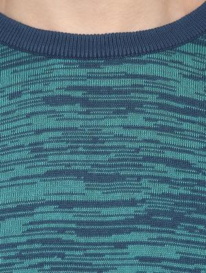 blue printed pullover - 16570209 - Standard Image - 5