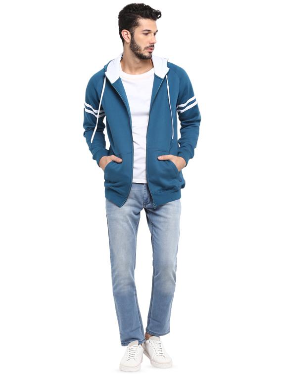 blue taped sweatshirt - 16570210 - Zoom Image - 4