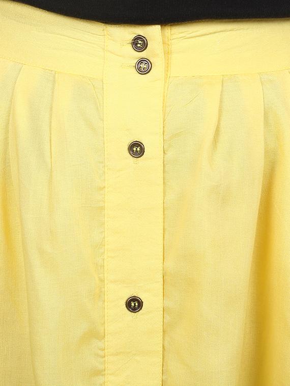 high rise button up long skirt - 16570284 - Zoom Image - 3