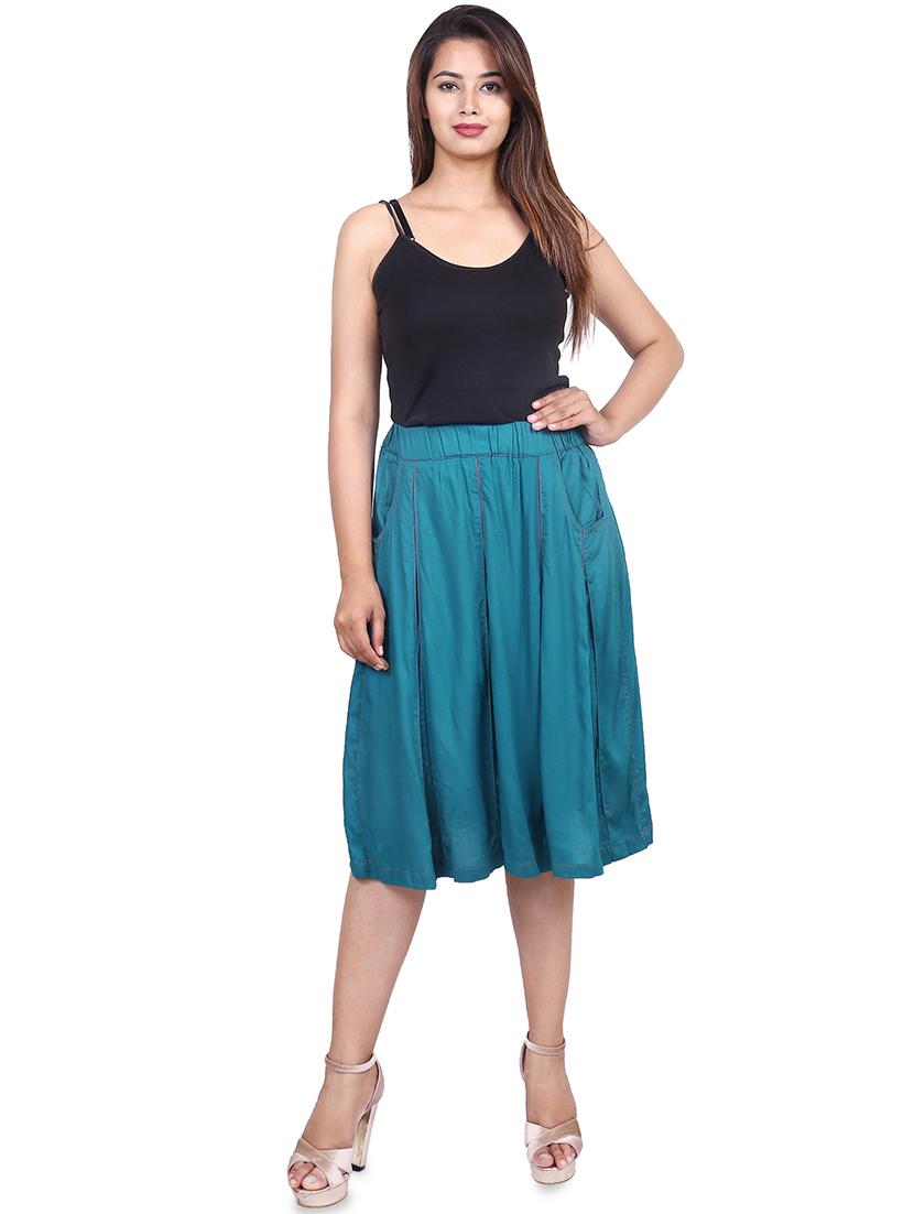 pocket detail a-line skirt - 16570294 - Zoom Image - 4