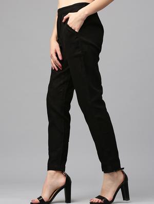 high rise pleated trousers - 16570745 - Standard Image - 2