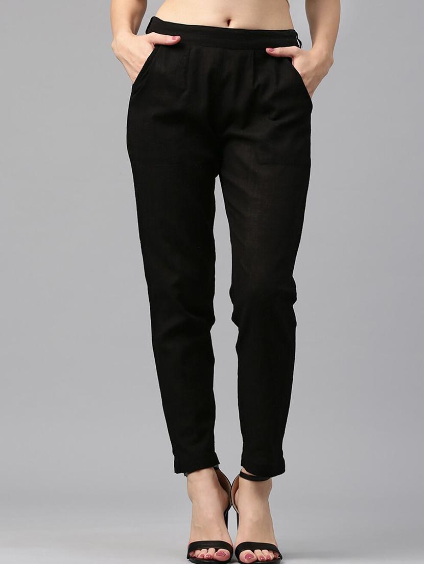high rise pleated trousers - 16570745 - Zoom Image - 1