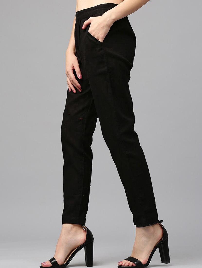 high rise pleated trousers - 16570745 - Zoom Image - 2