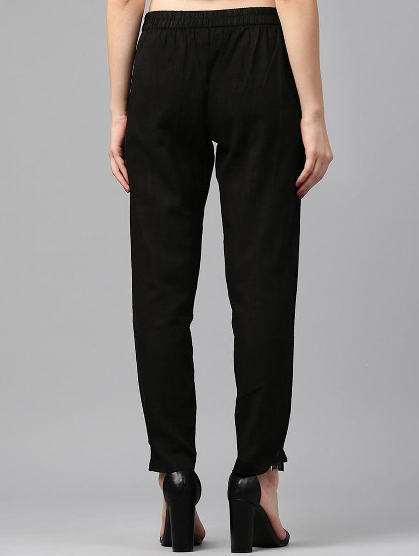 high rise pleated trousers - 16570745 - Zoom Image - 3