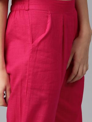 high rise pleated trousers - 16570749 - Standard Image - 5