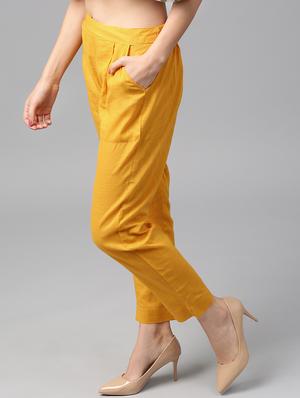 high rise pleated trousers - 16570753 - Standard Image - 2