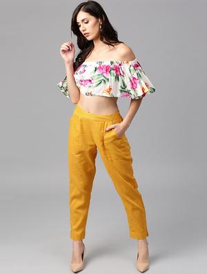 high rise pleated trousers - 16570753 - Standard Image - 4