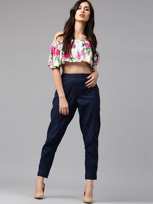 high rise pleated trousers - 16570757 - Standard Image - 4
