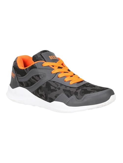 beet looks grey fabric sport shoes - 16571572 - Standard Image - 1